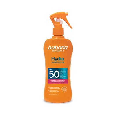 Babaria Hydra Sunscreen Spray SPF50 (*200ml)