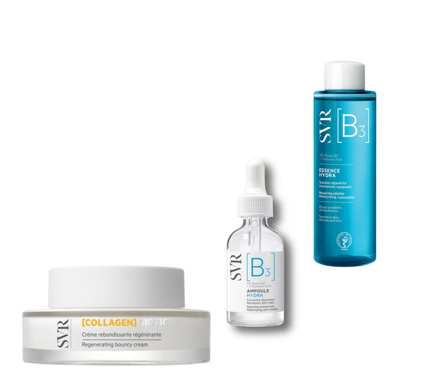 Set Biotik Kolagjeni SVR + Ampulë Mini B3 + Esencë Mini B3