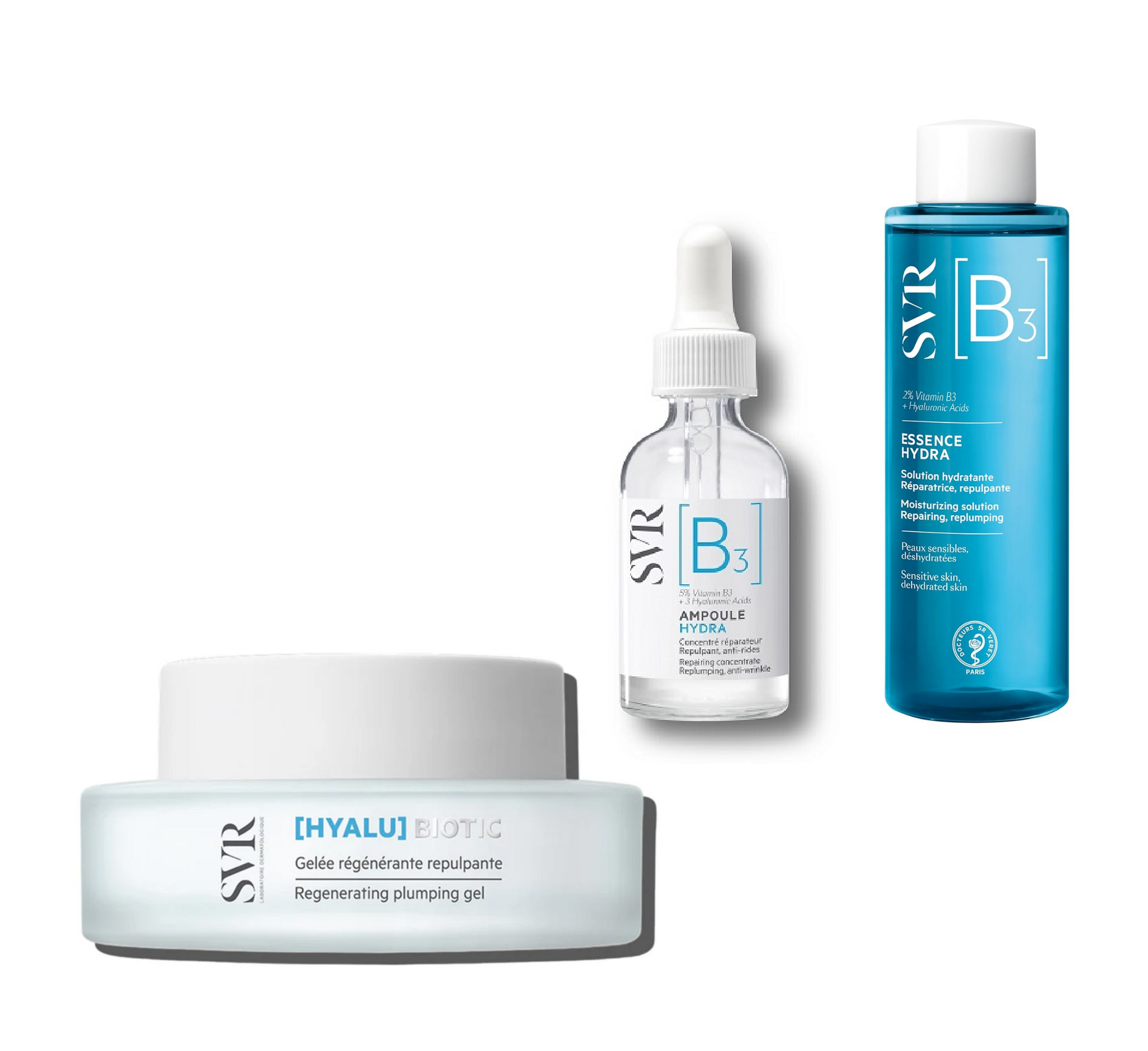 Set SVR Hyalu Biotic + Ampulë Mini B3 + Esencë Mini B3