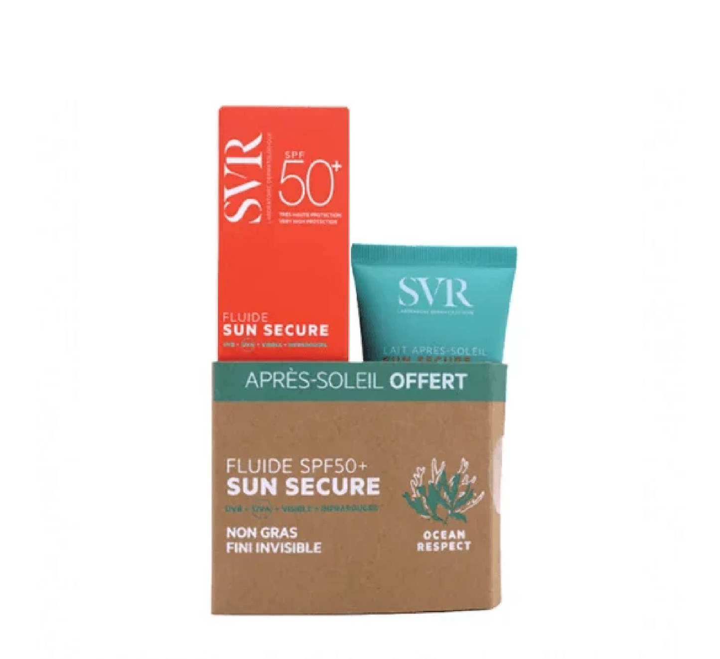 SVR Set - Sun Secure Fluide Spf50 + Moisturising After Sun (Outlet)