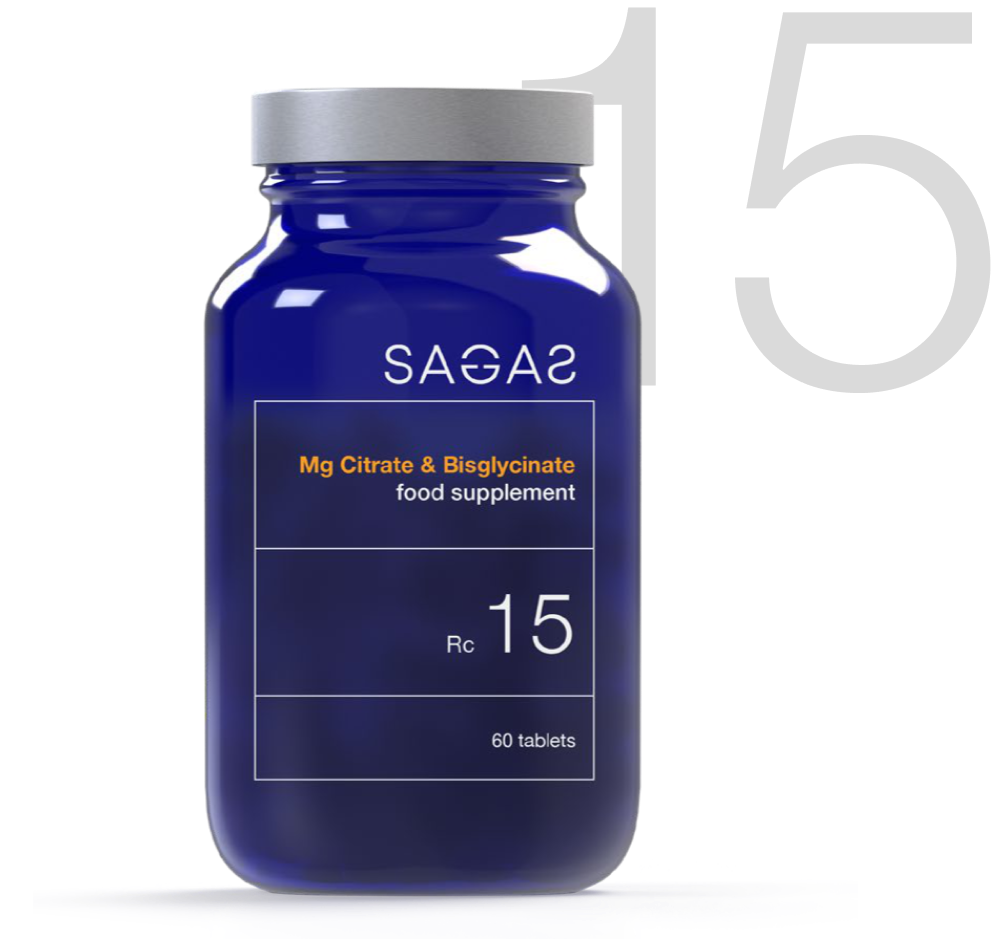 Sagas Rc 15 Mg Citrate & Bisglycinate