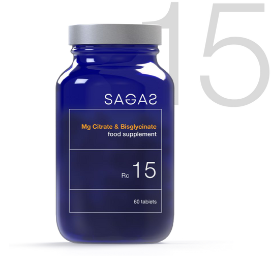 Sagas Rc 15 Mg Citrate & Bisglycinate
