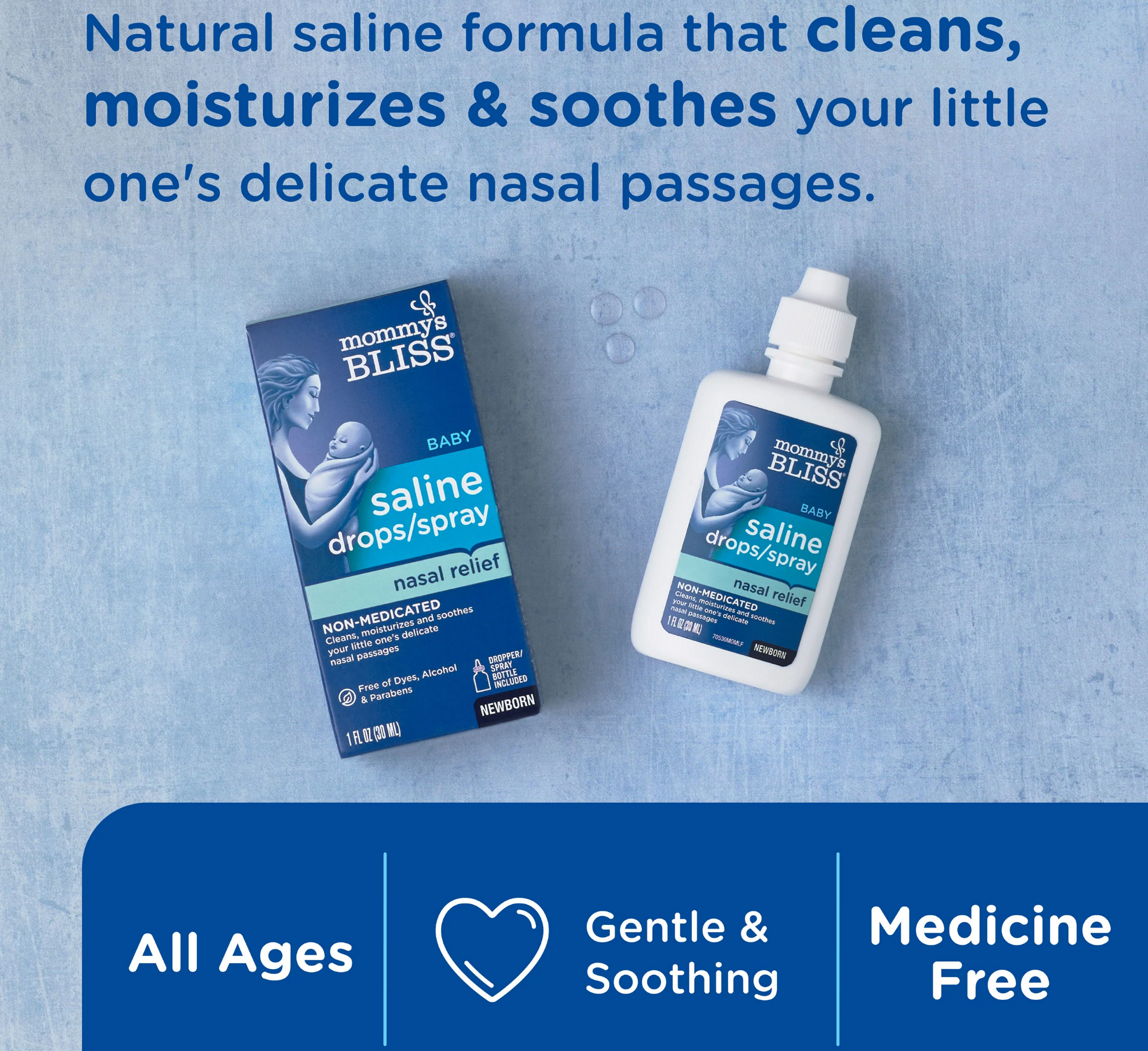 Saline Drops/Spray Nasal Relief *30ml