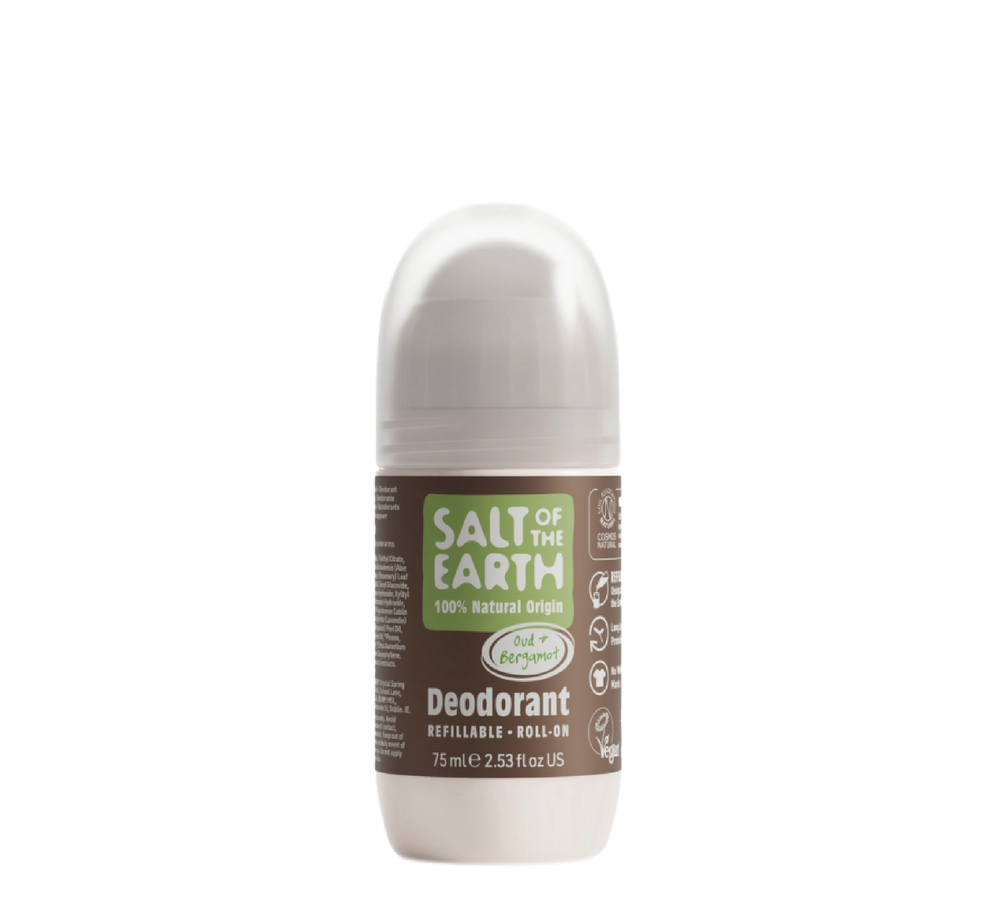 Salt of the Earth Natural Deodorant Roll-On - Refillable