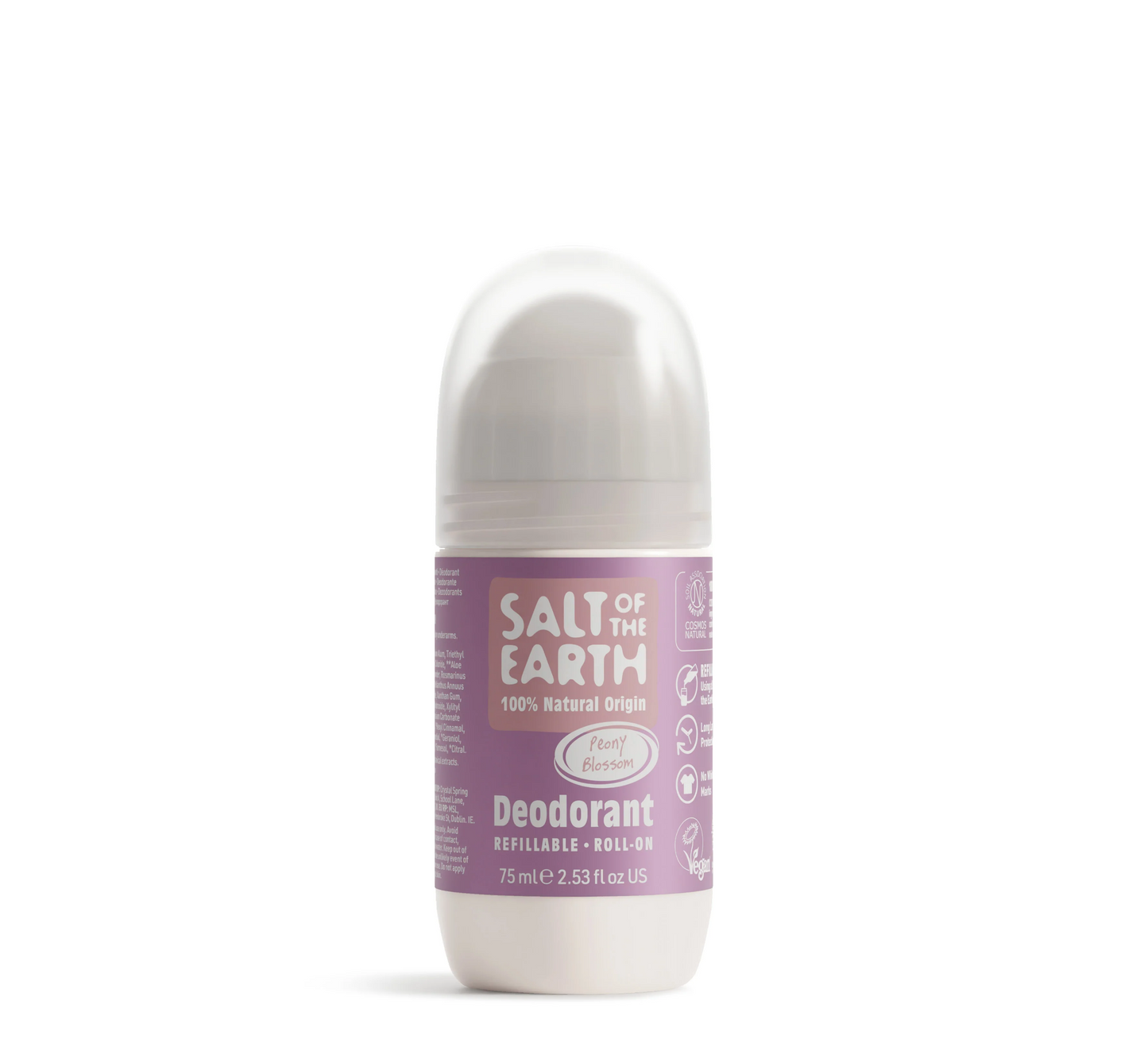 Salt of the Earth Natural Deodorant Roll-On - Refillable