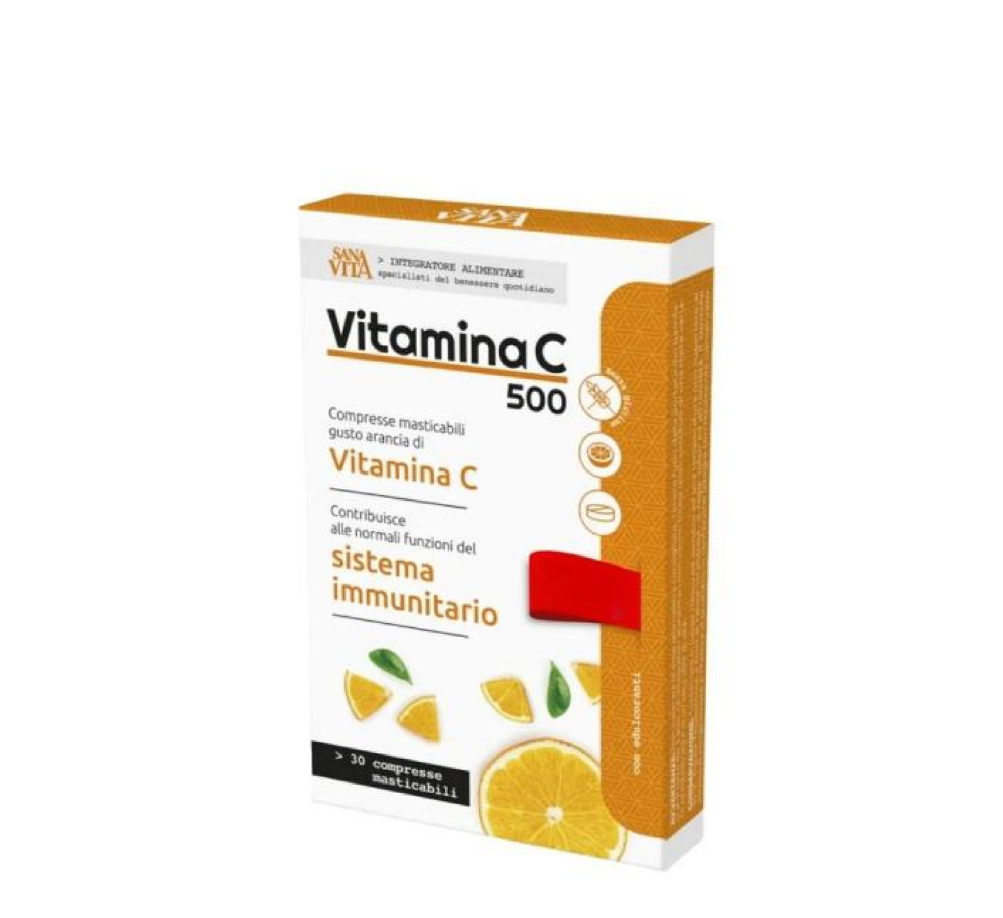 Sanavita Vitamin C 500 mg 30 Tablets