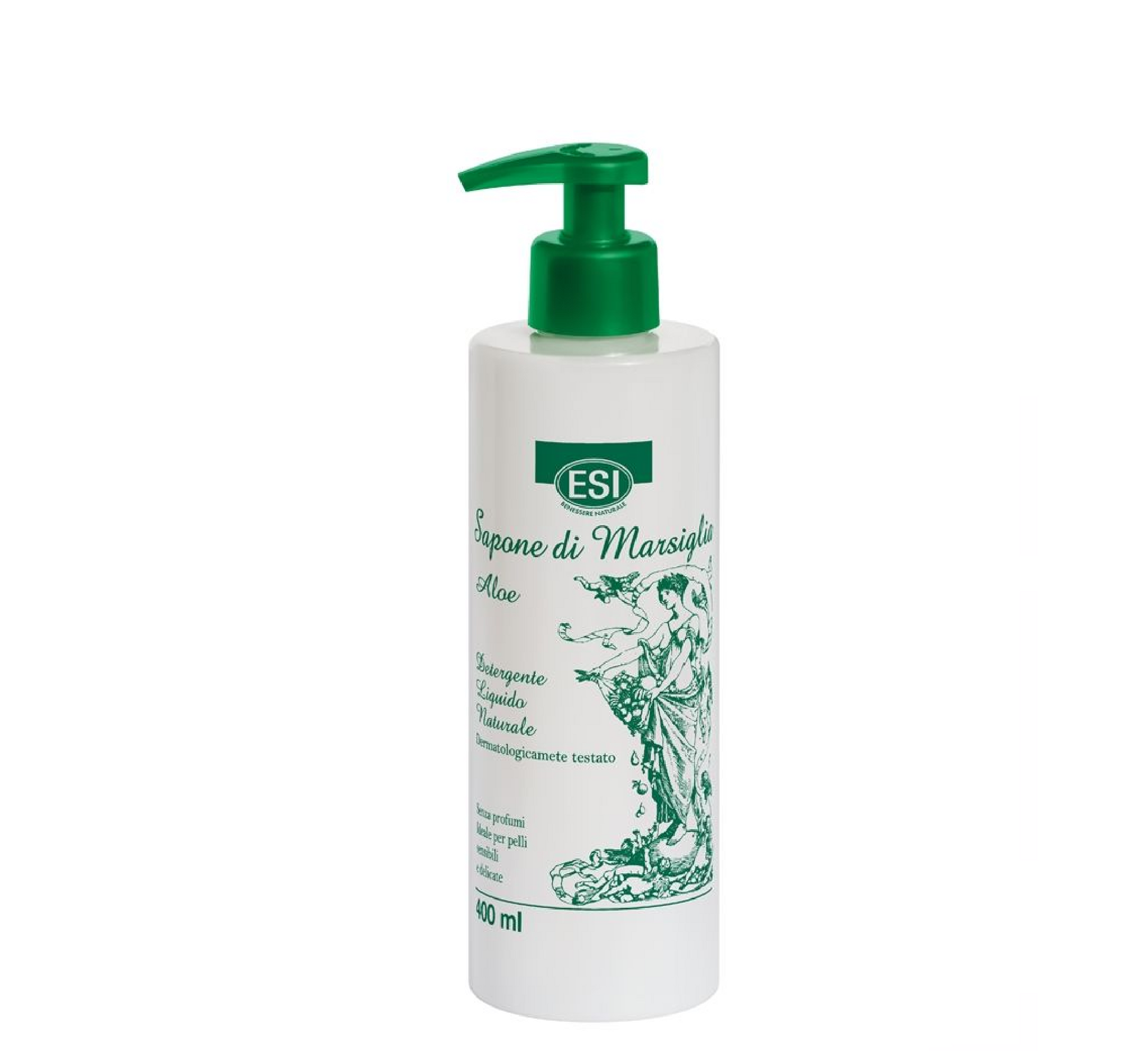 Detergjent i lëngshëm ESI Sapone di Marsiglia Aloe Vera *400ml 