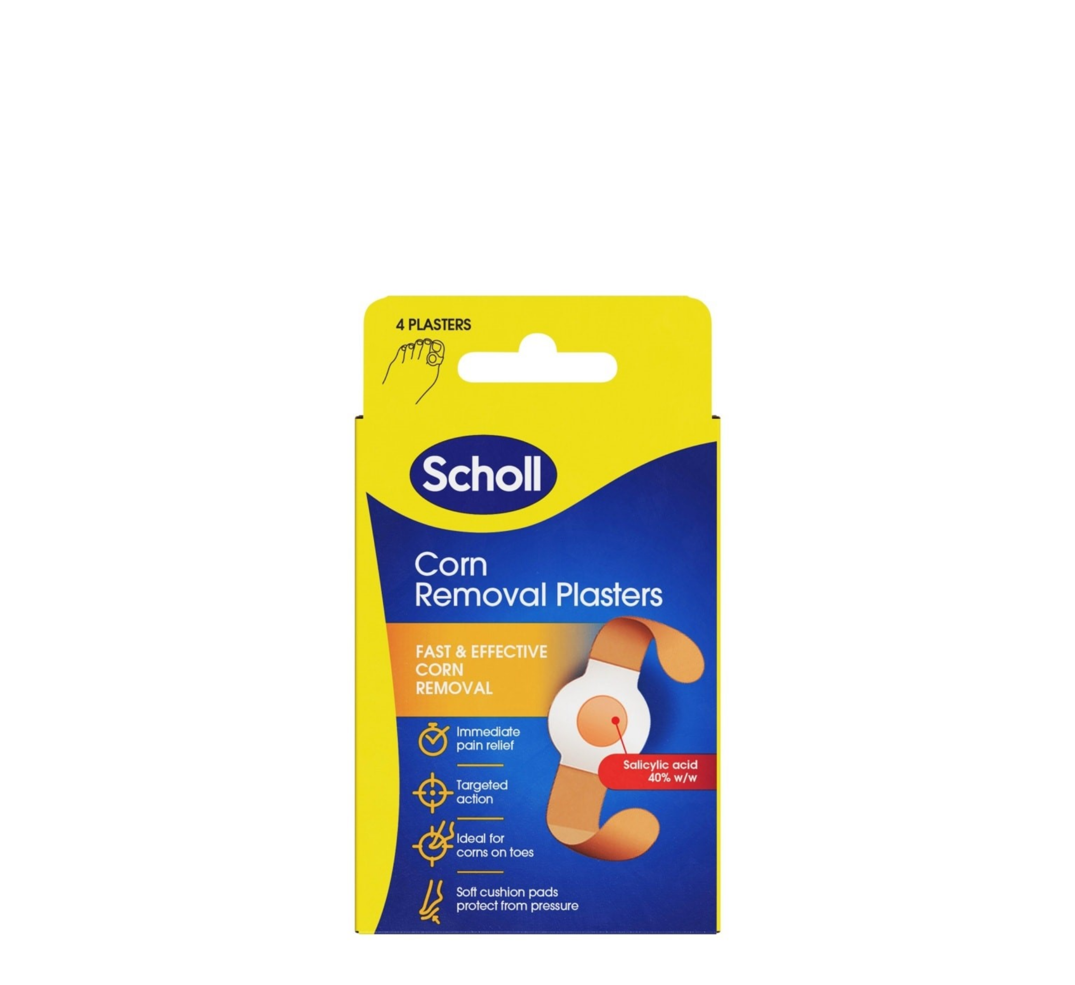Scholl Corn Removal Plasters *4pcs
