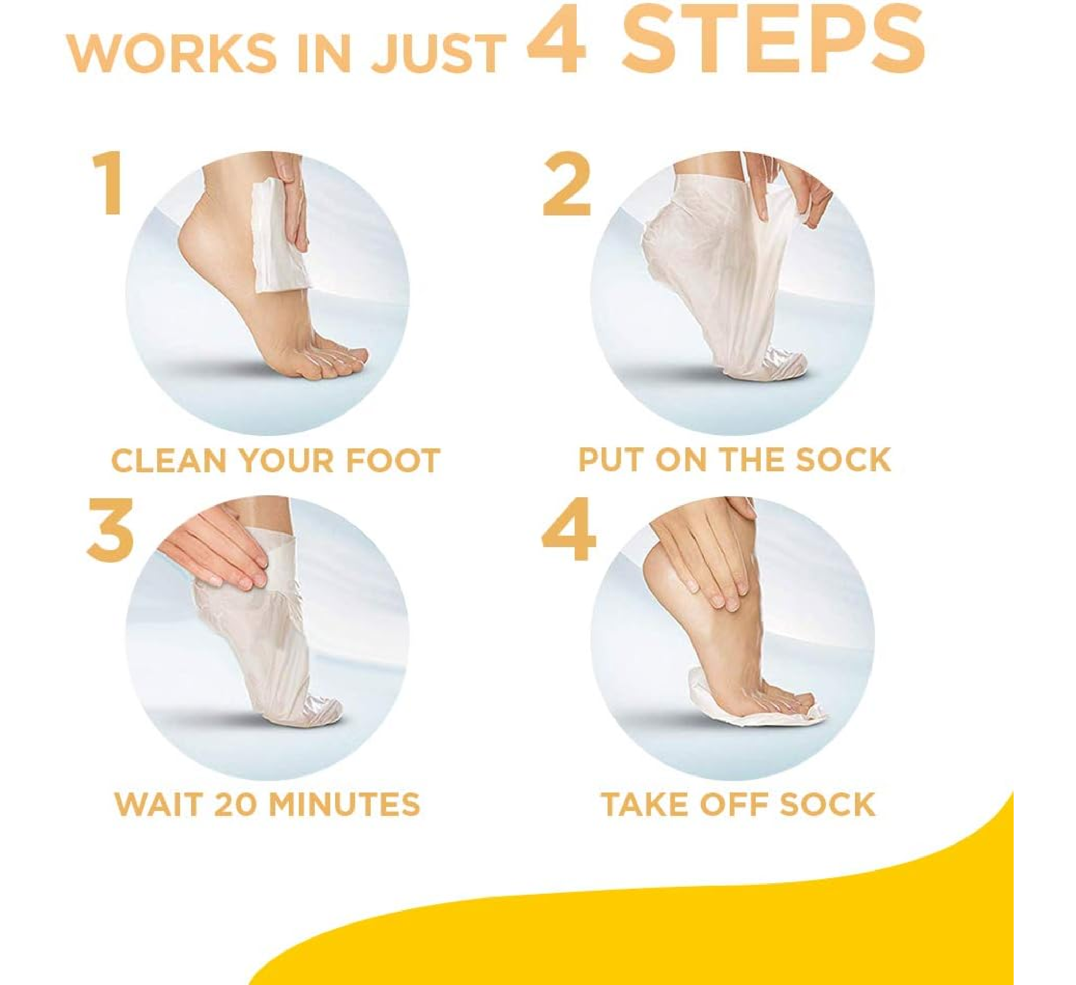Scholl ExpertCare Dry Skin Foot Mask *(1 Pair)