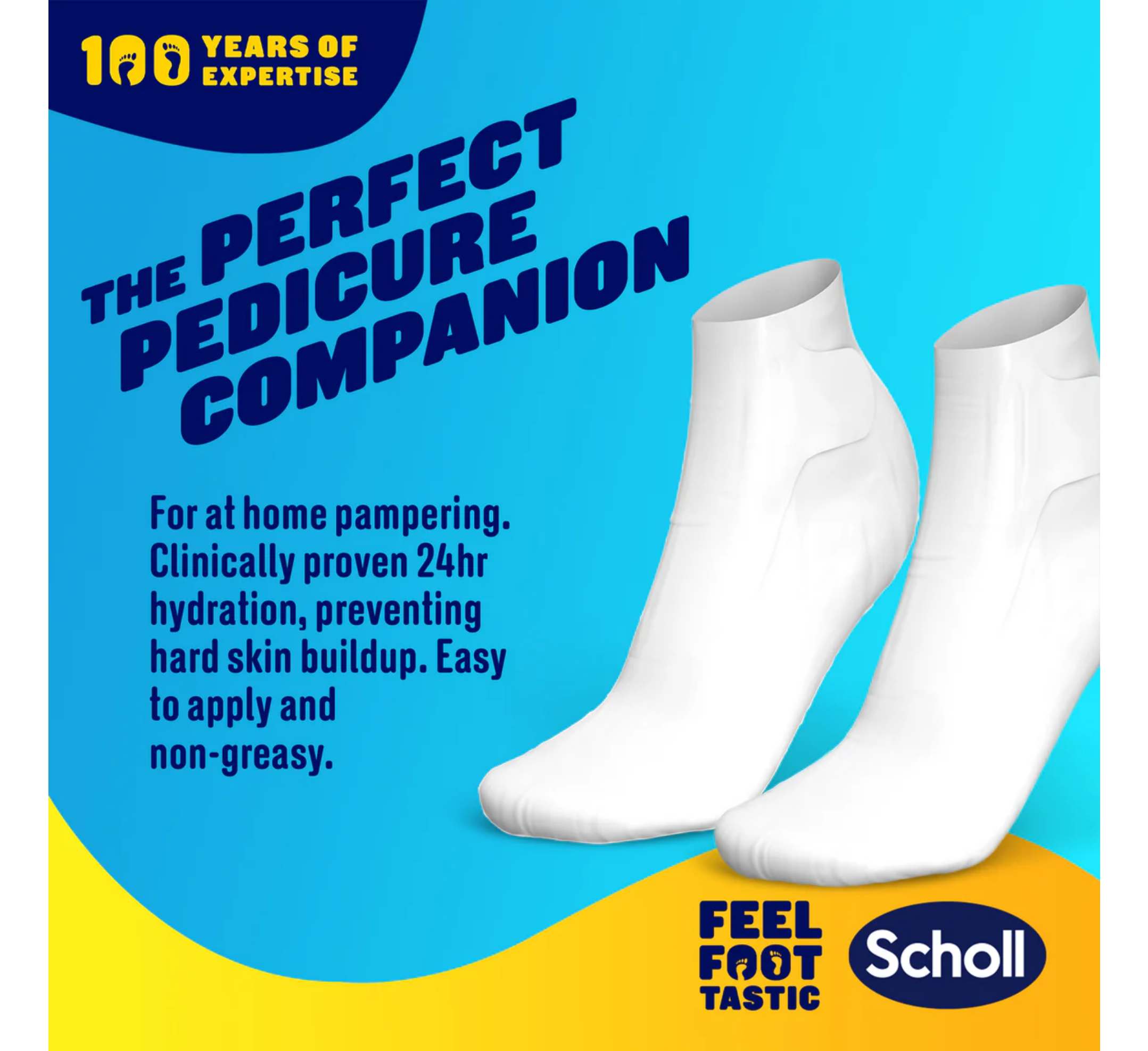 Scholl ExpertCare Foot Mask with Manuka Honey *(1 Pair)