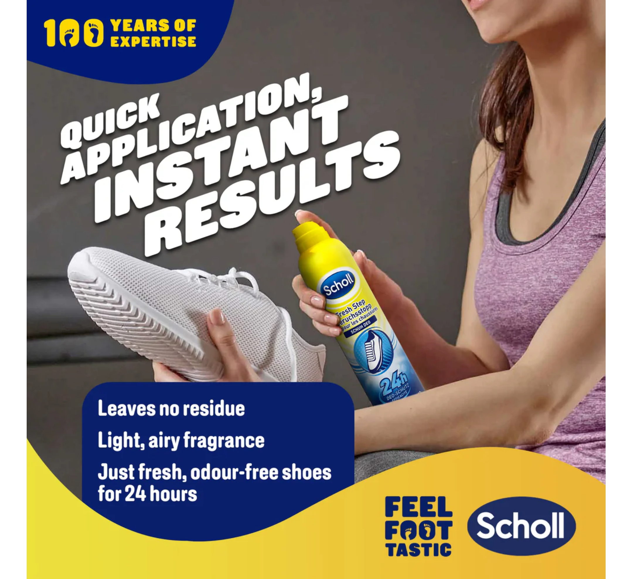 Scholl Fresh Step Shoe Spray *100gr