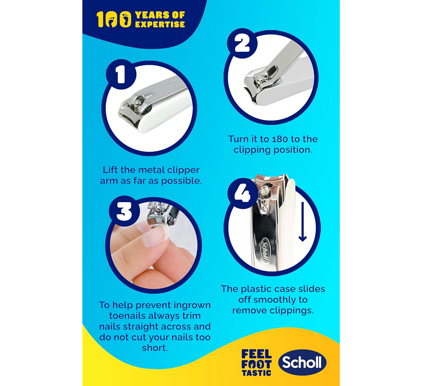 Prerës thonjsh Scholl