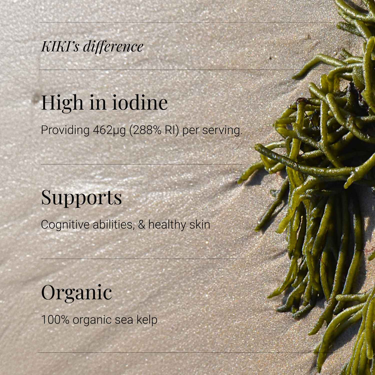 Sea Kelp, Organic - 90 Vegicaps