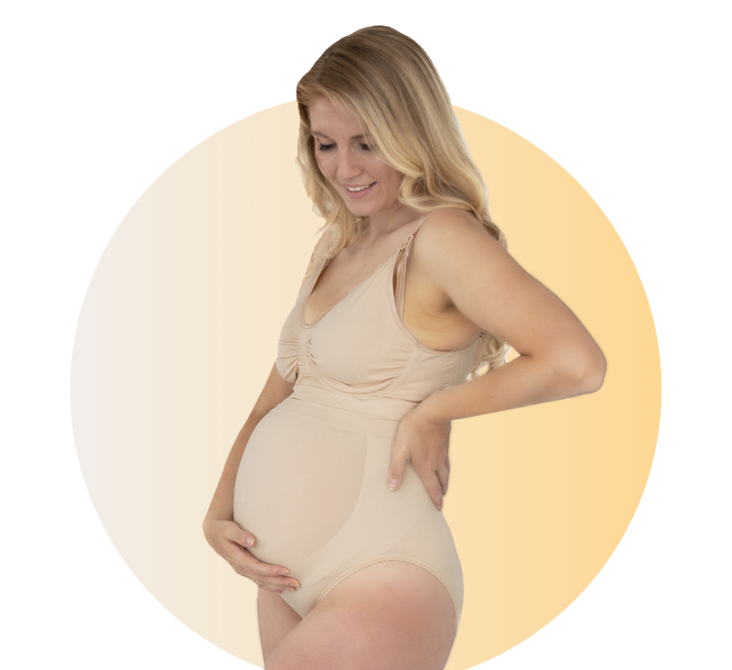 Seamless Maternity Support Panty