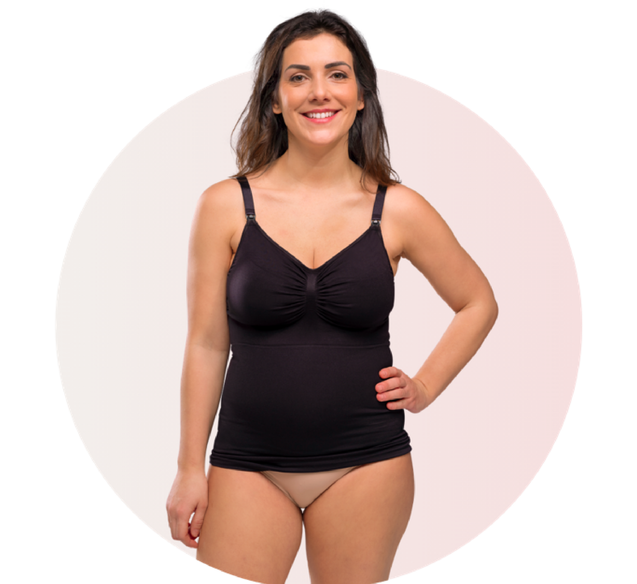 Seamless Shapewear Nursing Top