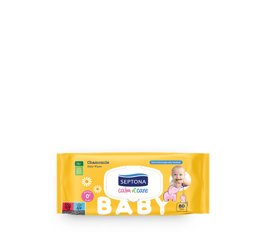 Septona Baby Wipes Chamomile *80pcs