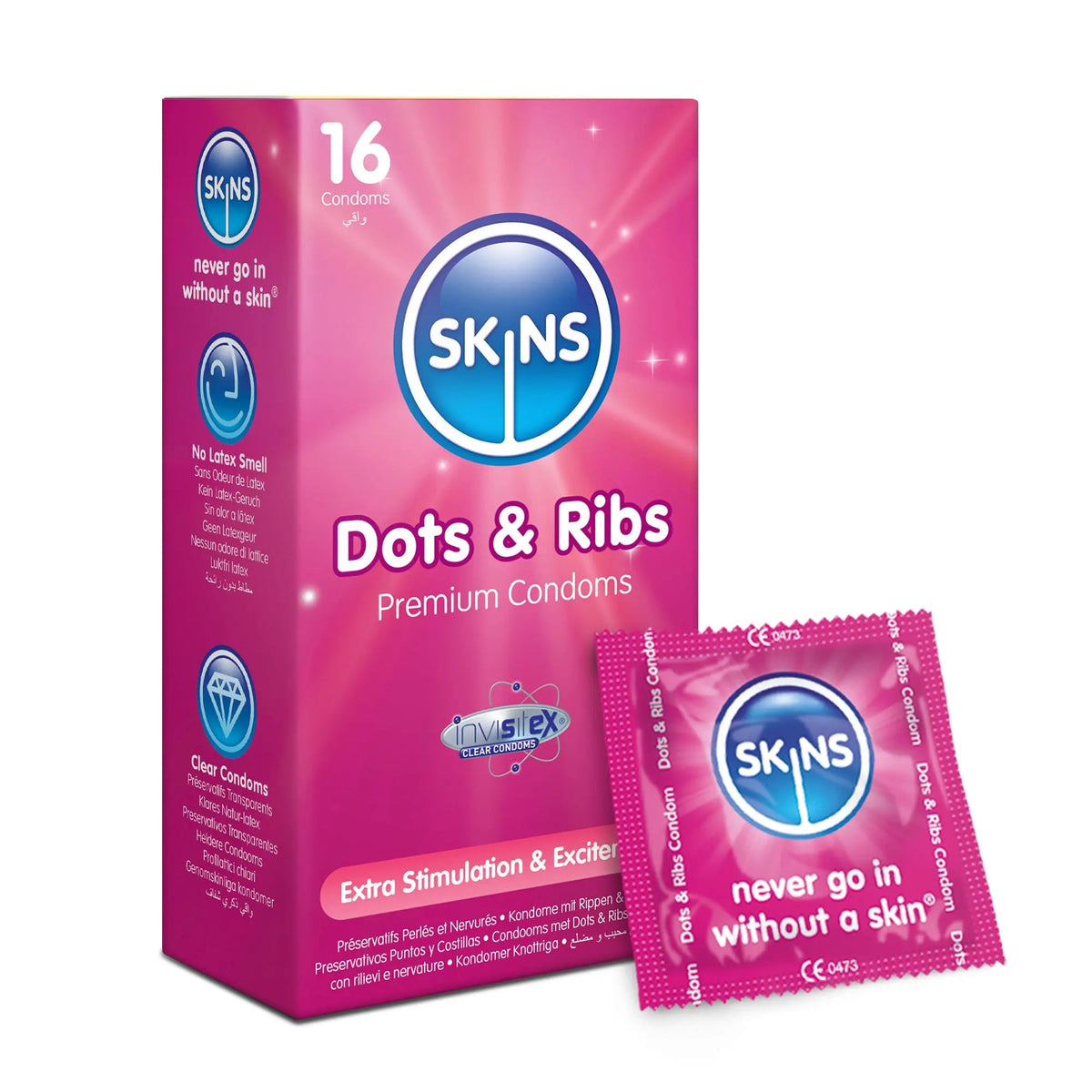 Ribbed & Dotted Condoms