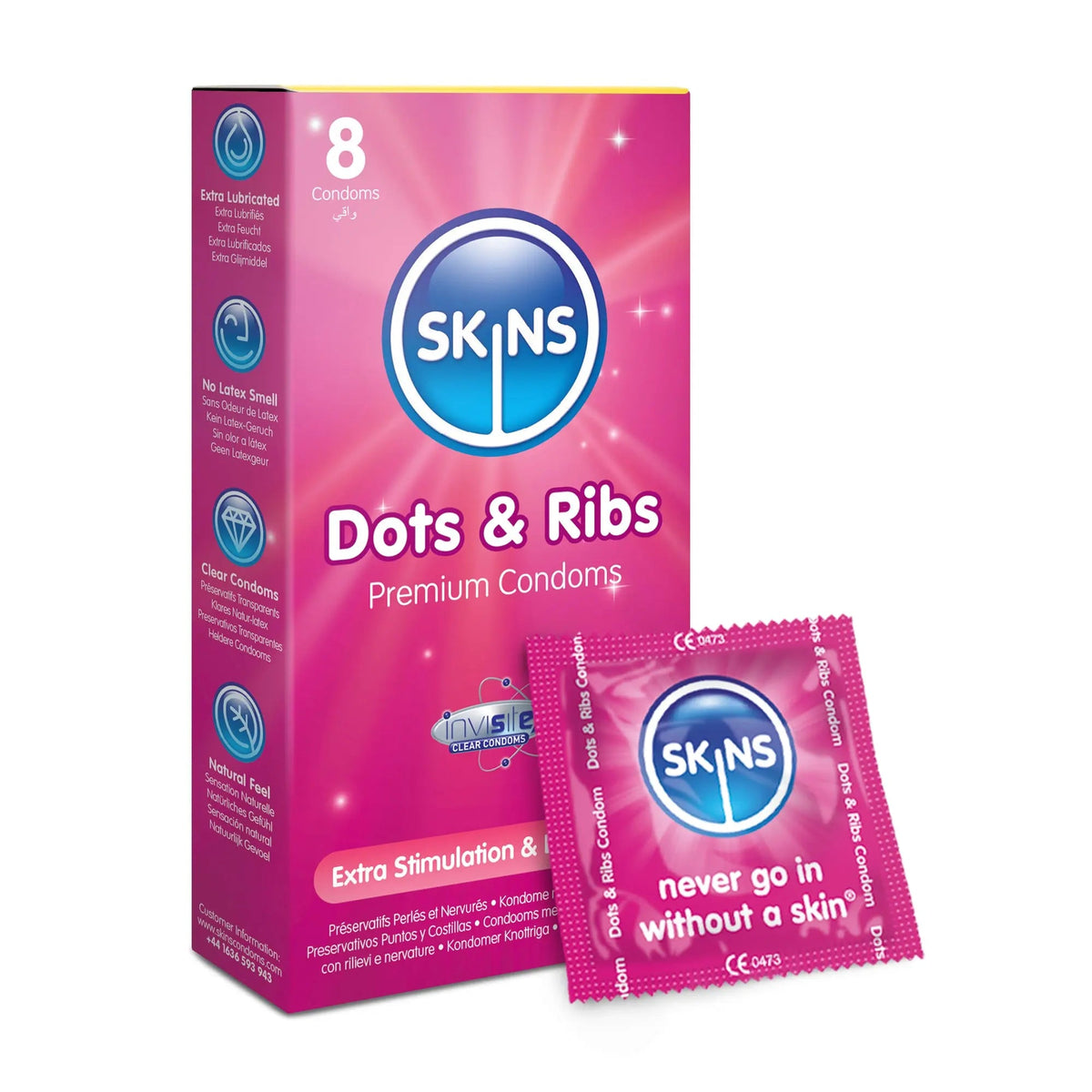 Ribbed & Dotted Condoms