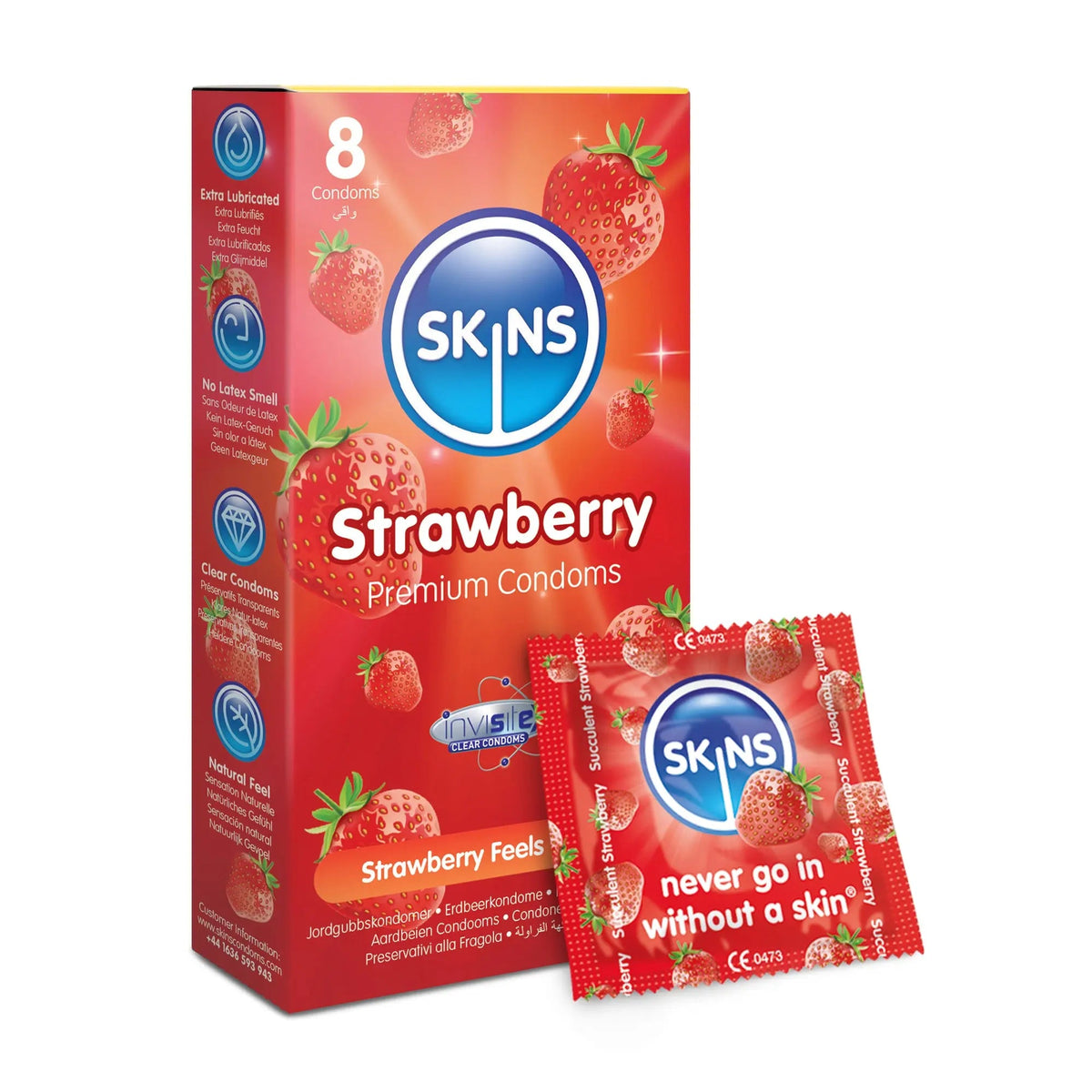 Strawberry Flavoured Condom