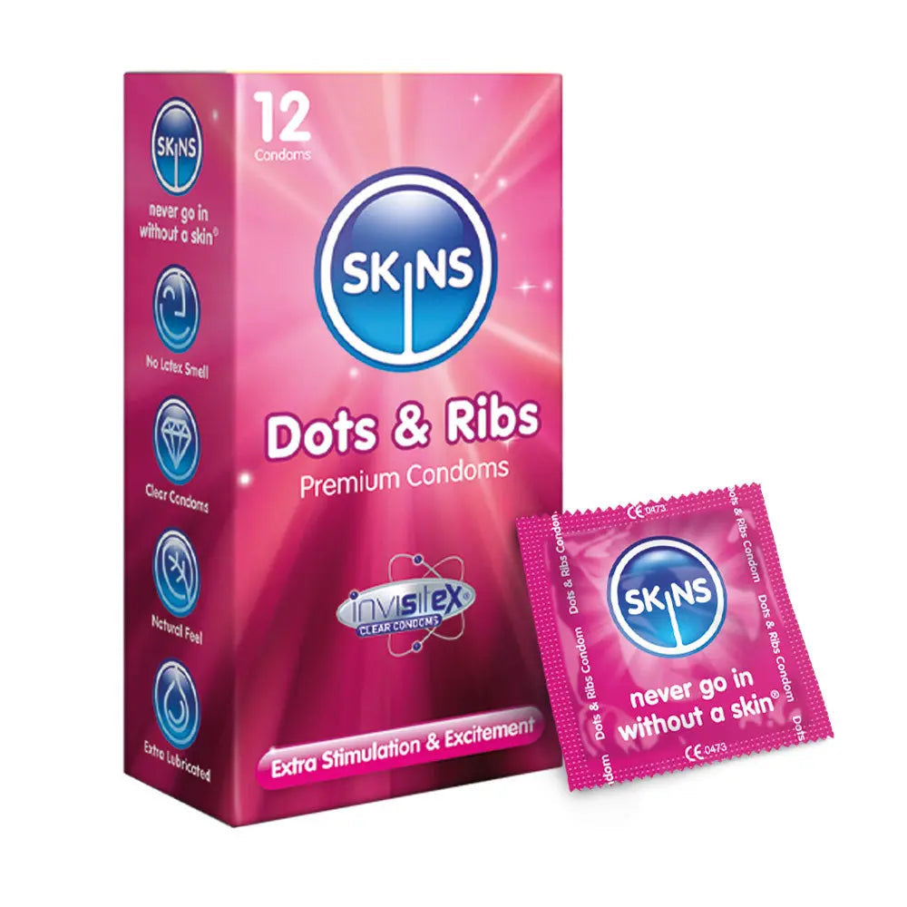 Ribbed & Dotted Condoms