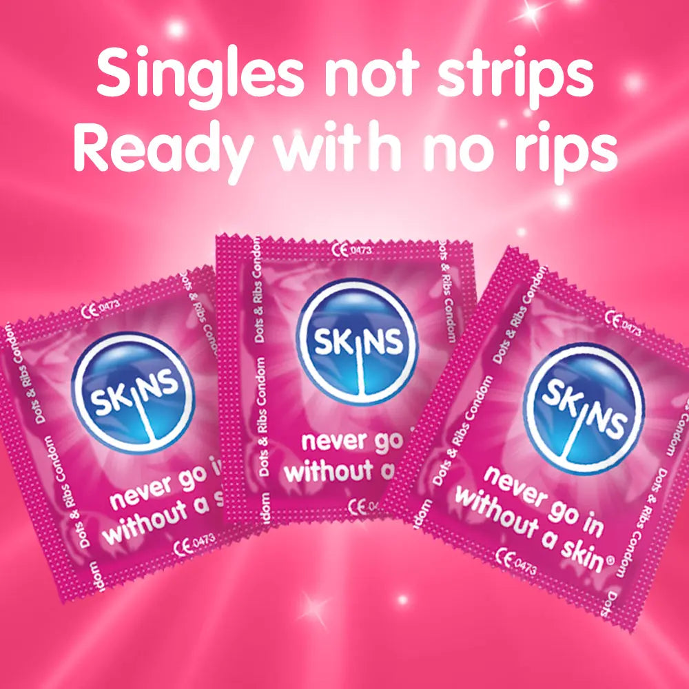 Ribbed & Dotted Condoms