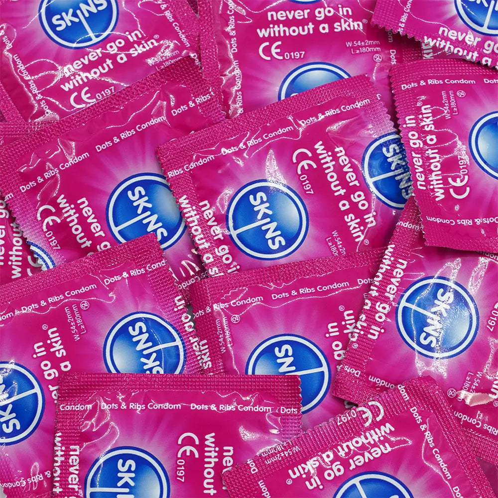Ribbed & Dotted Condoms