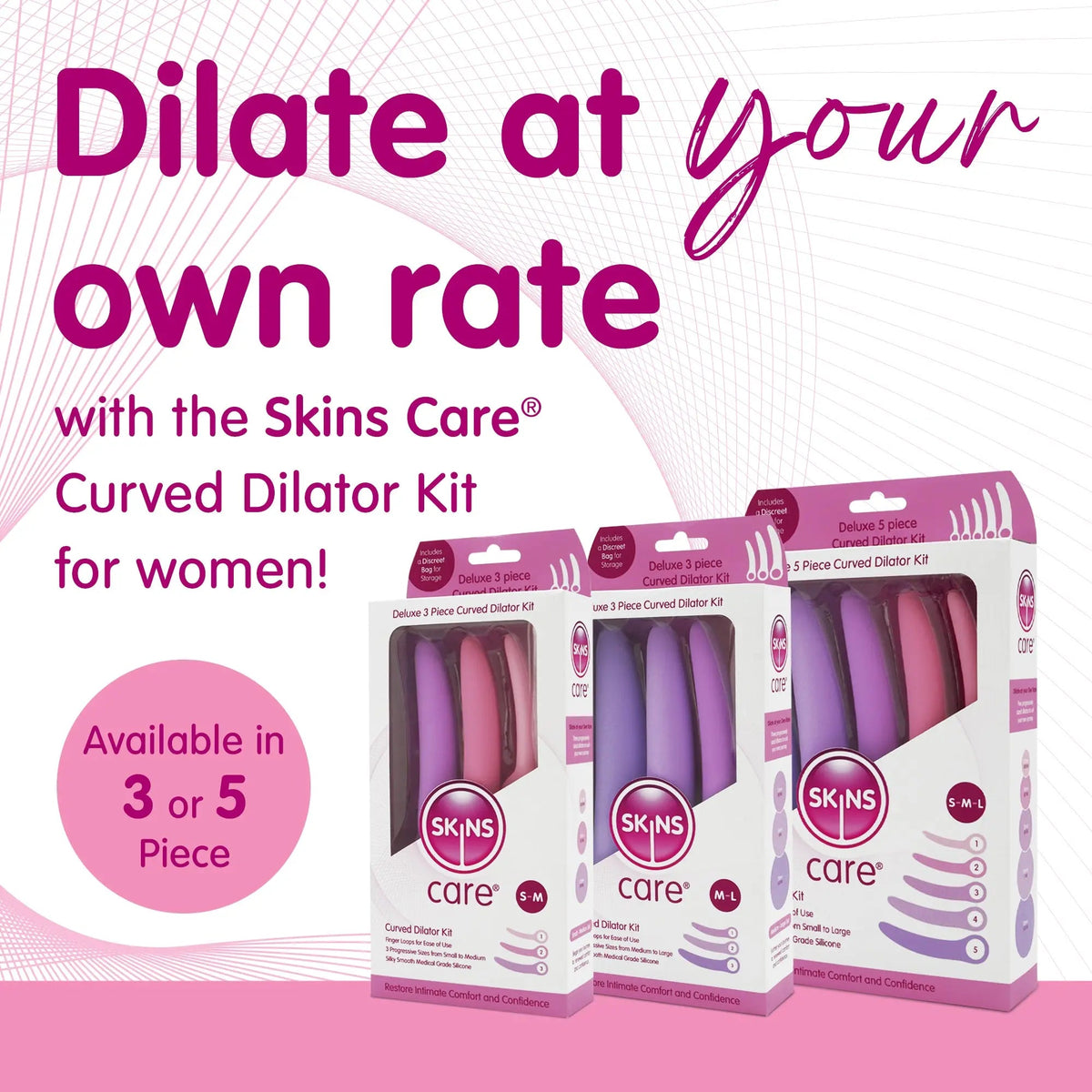 Skins Care Vaginal Dilator Kits