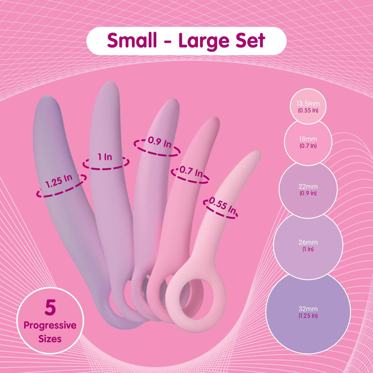 Skins Care Vaginal Dilator Kits