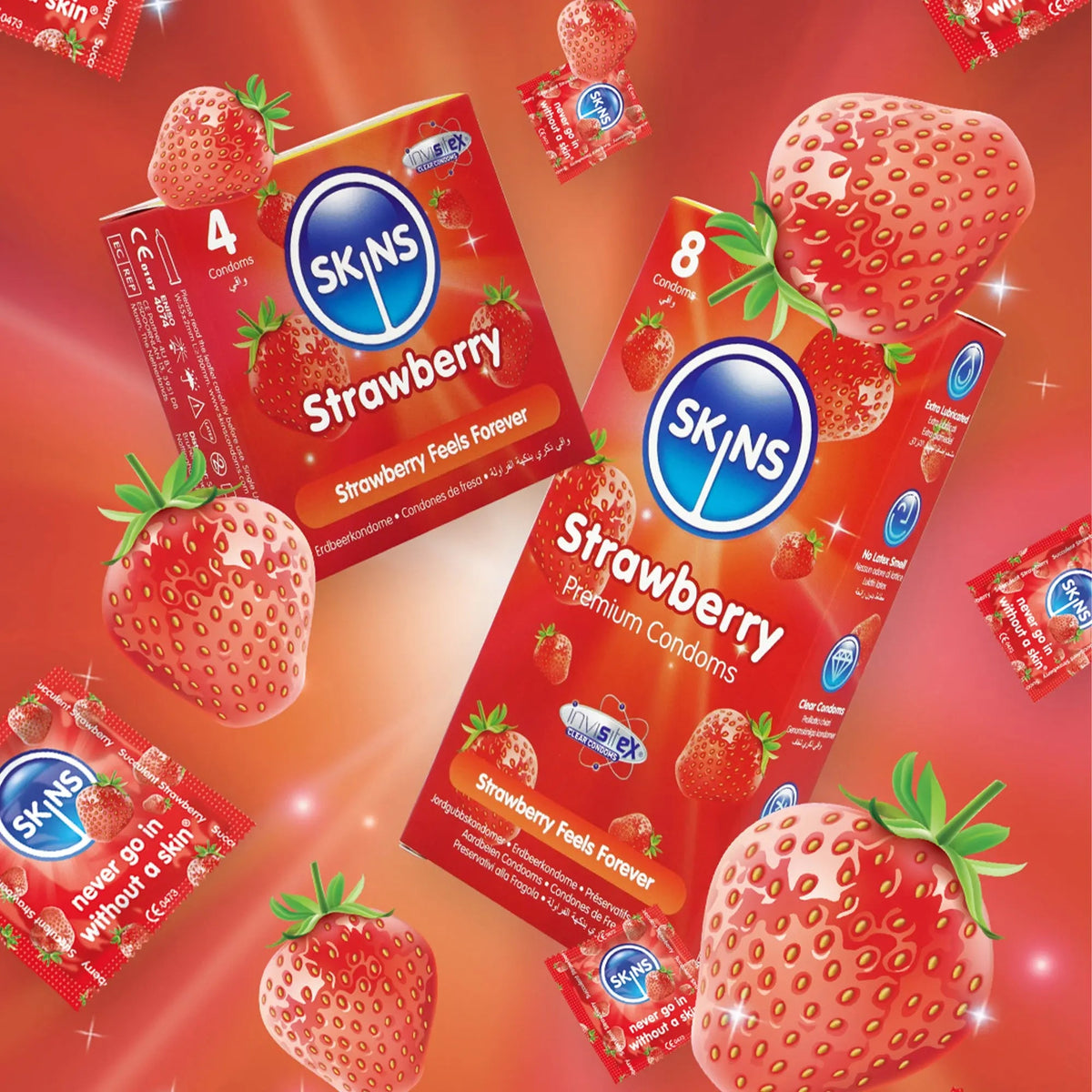 Strawberry Flavoured Condom