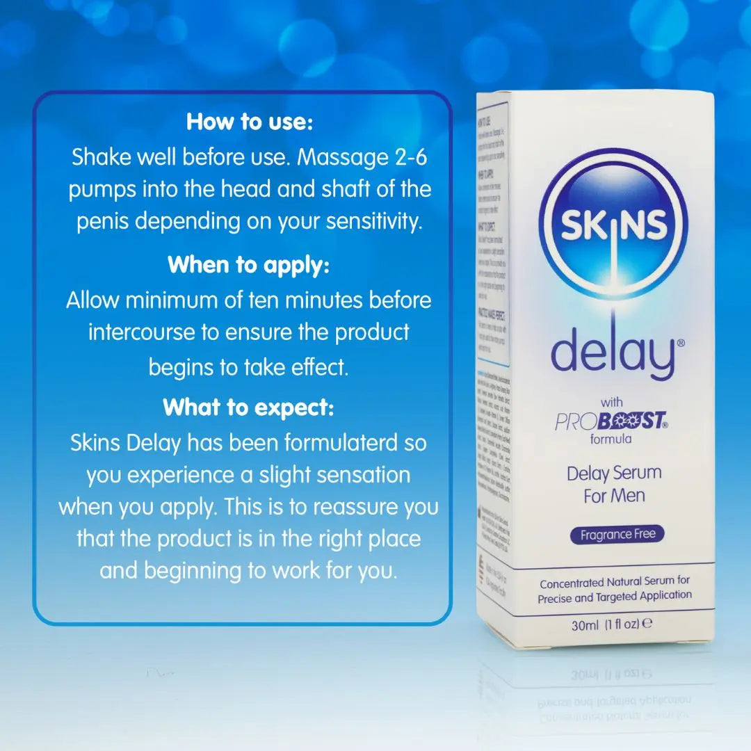 Natural Delay Serum For Men
