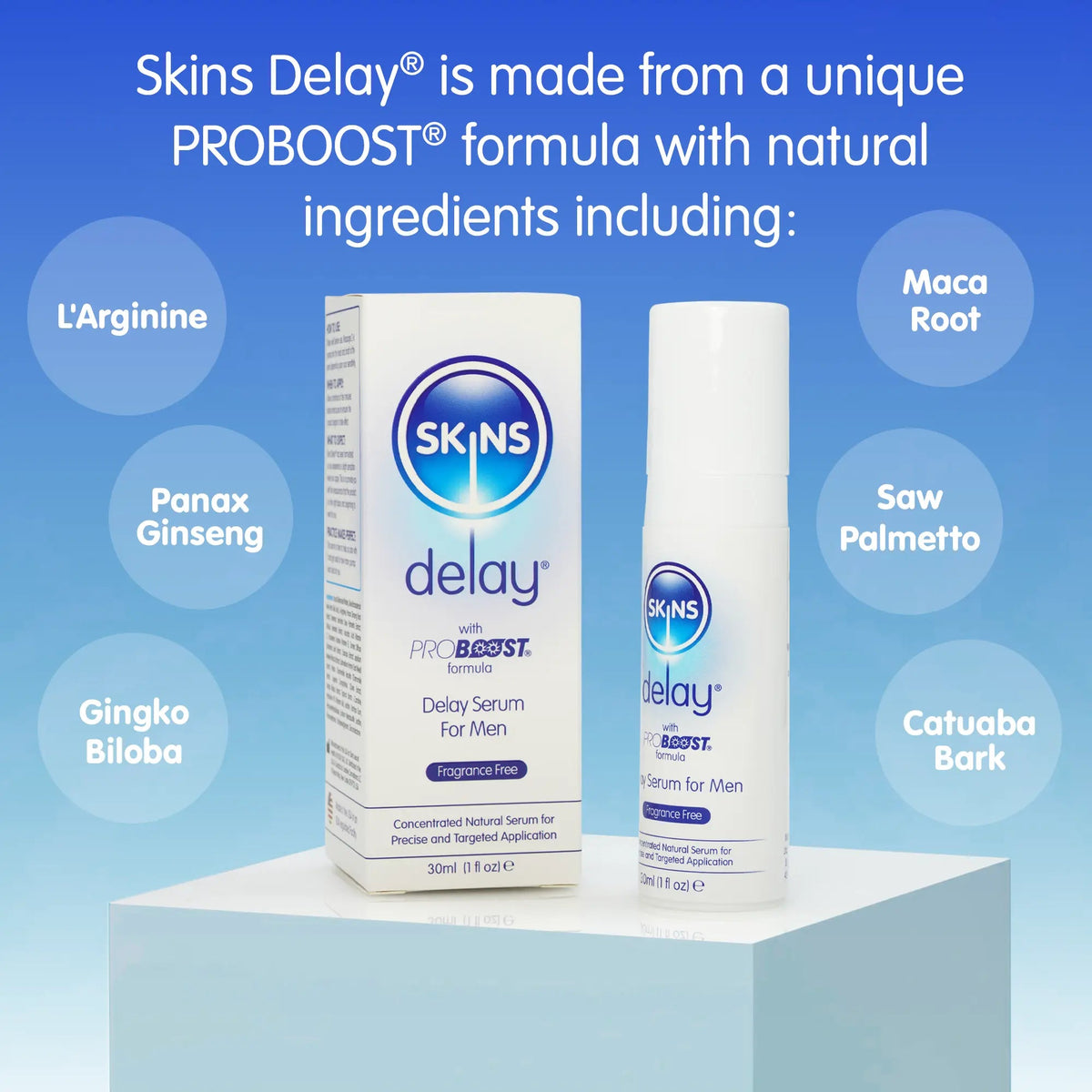 Natural Delay Serum For Men