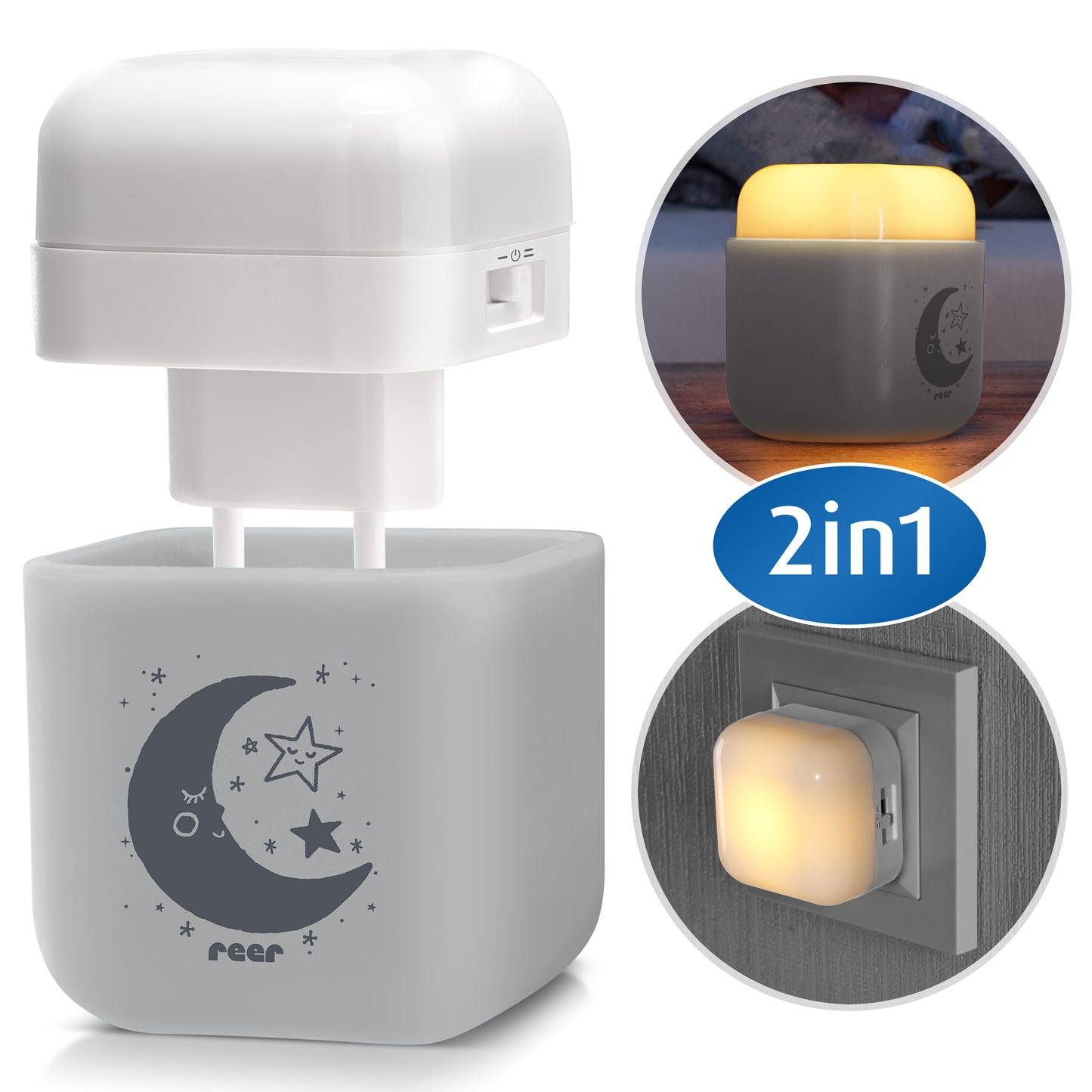 2in1 SleepLight - light grey