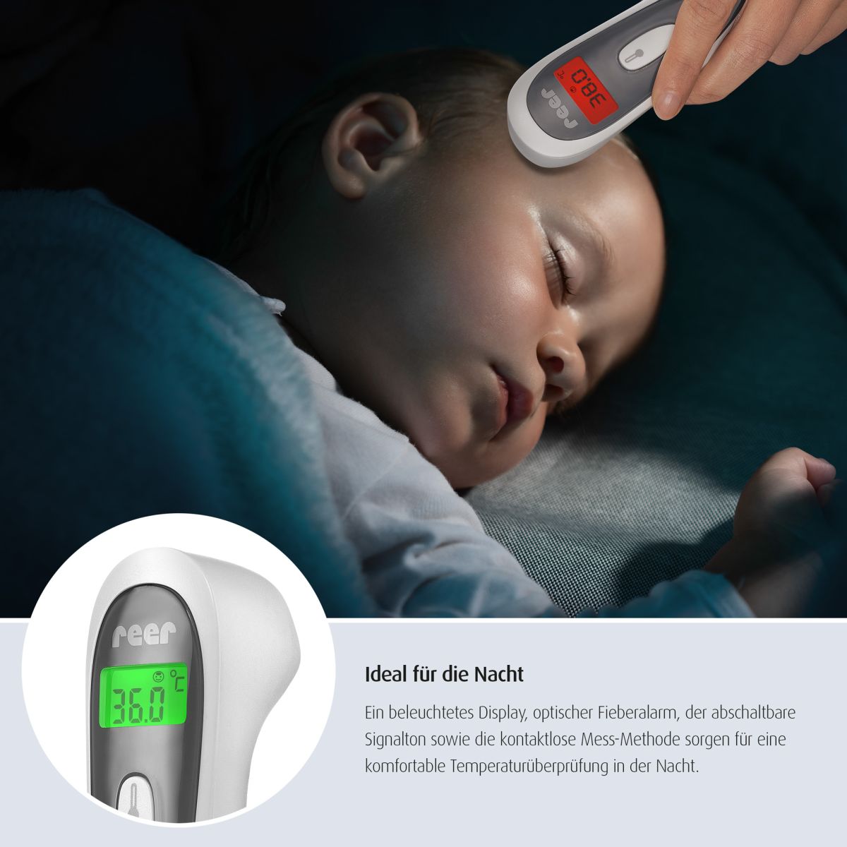 Colour SoftTemp 3in1 contactless infrared thermometer