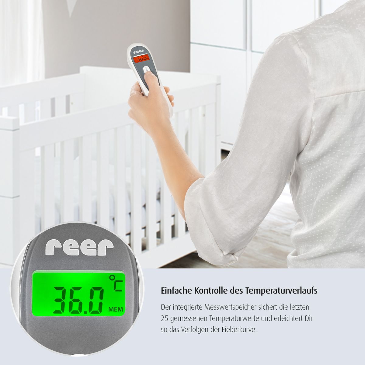 Colour SoftTemp 3in1 contactless infrared thermometer