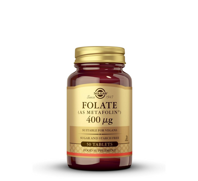 Solgar Folate 400 mcg *50tab
