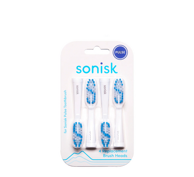 Sonisk Pulse Replacement Toothbrush Heads