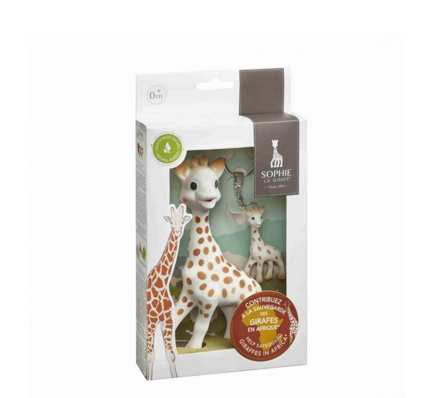 Sophie La Girafe 0 m+ (La Giraffe &amp; Keychain)