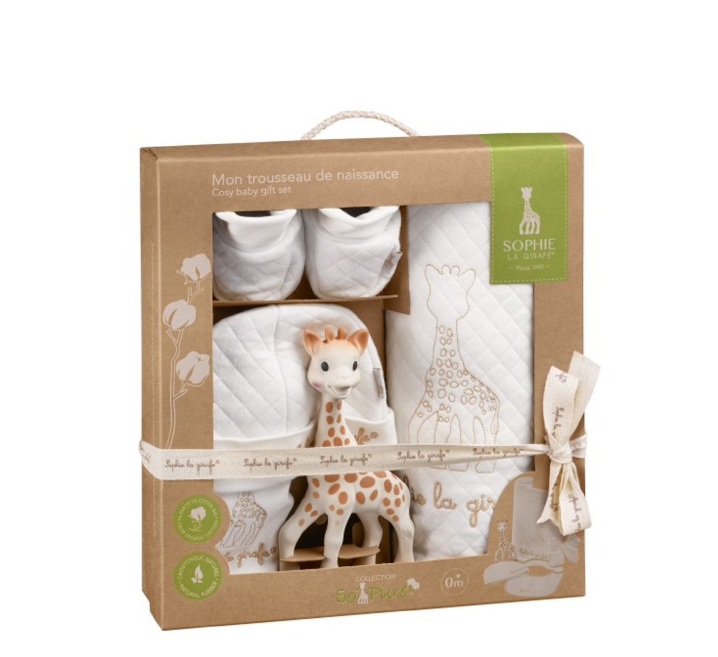 Set Dhurate për Foshnje Sophie La Girafe Cozy 0M+ 