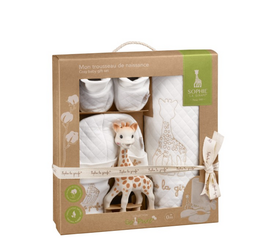 Sophie La Girafe Cozy Baby Gift Set 0M+