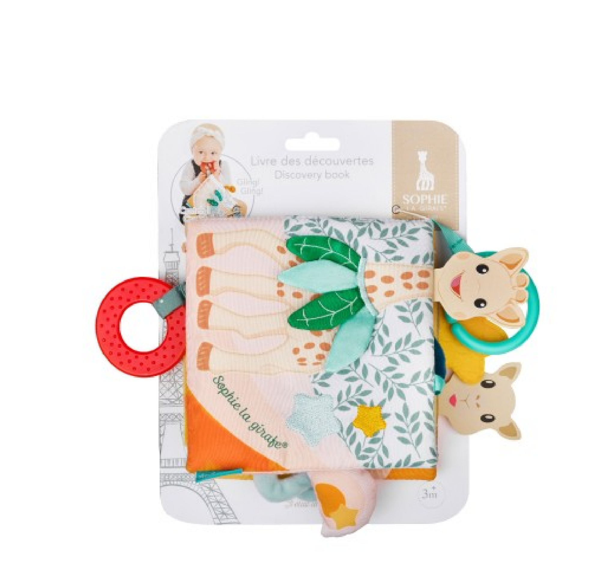 Libri i Zbulimit Sophie La Girafe 3M+