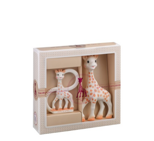 Sophie La Girafe Ready to Give Birth Box & Teething Ring