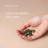 Spirulina Tablets, Organic - 200 Tablets