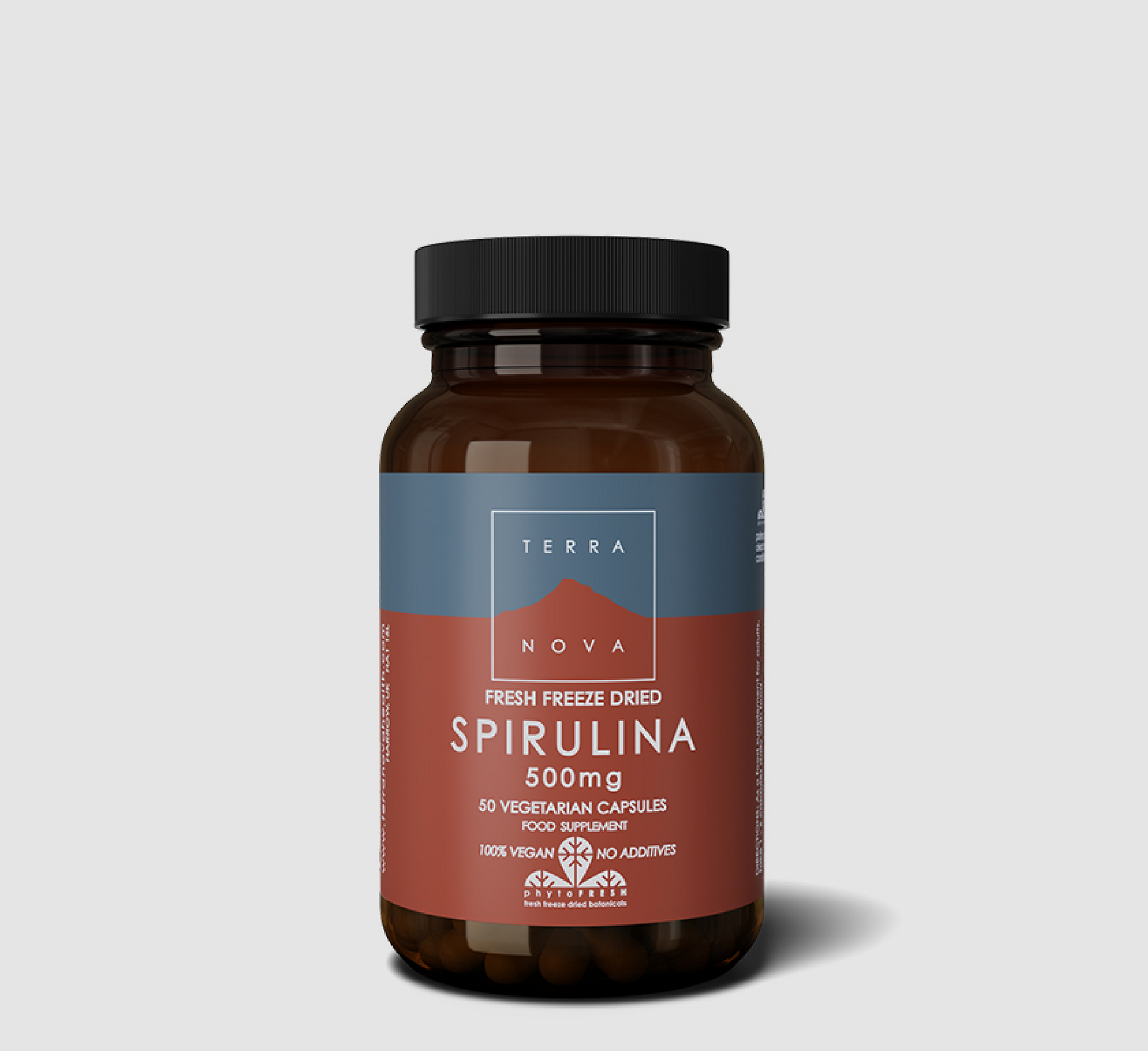 Spirulina 500mg (Fresh Freeze Dried-Organic) *50caps