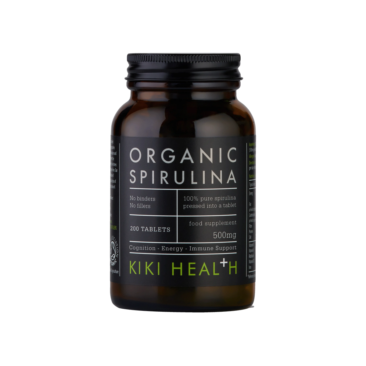 Spirulina Tablets, Organic - 200 Tablets