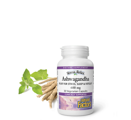 Stress Relax Ashwagandha 600mg *30caps