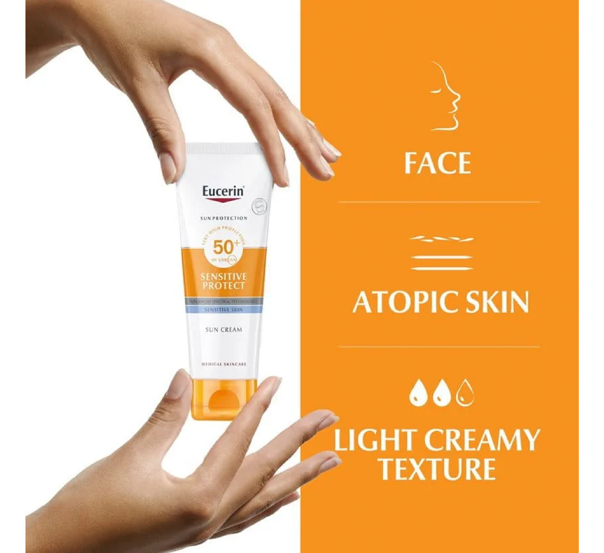 Крем за лице со заштита од сонце SPF 50+ 