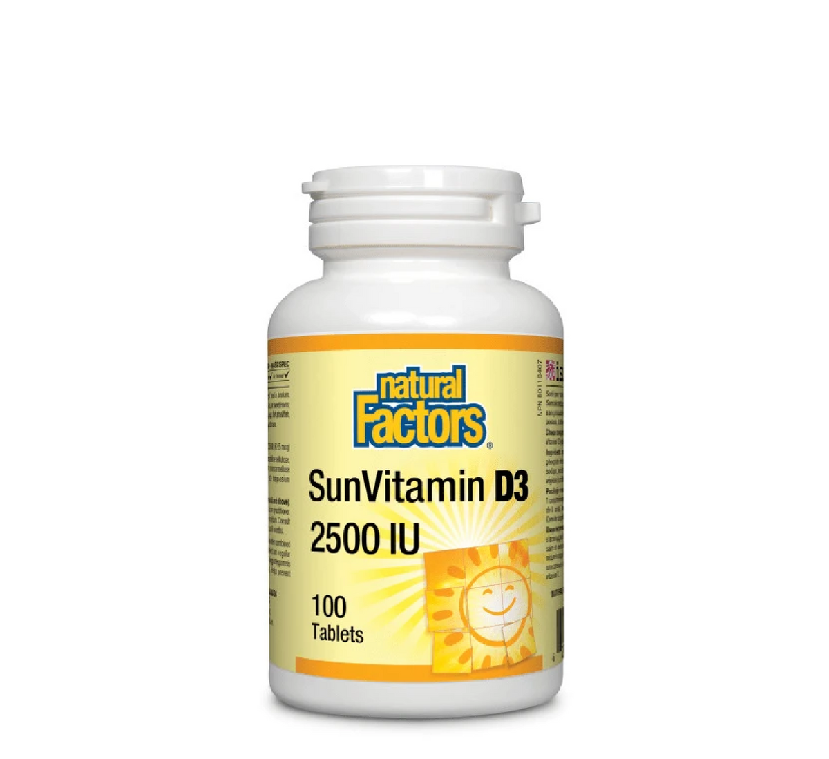 SunVitamin D3 2500 IU *100 Tablets