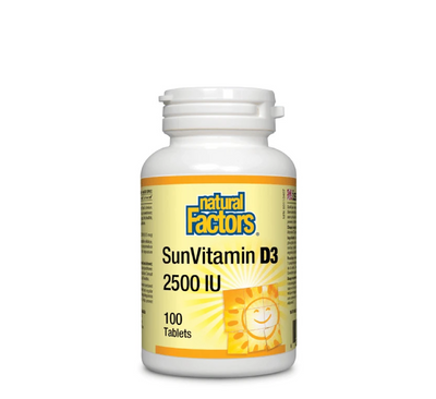 SunVitamin D3 2500 IU *100 таблети