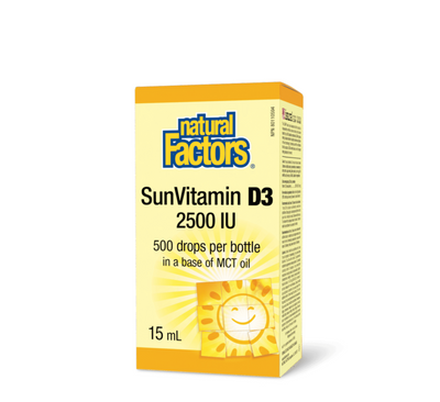 SunVitamin D3 Drops 2500 IU (*15ml)