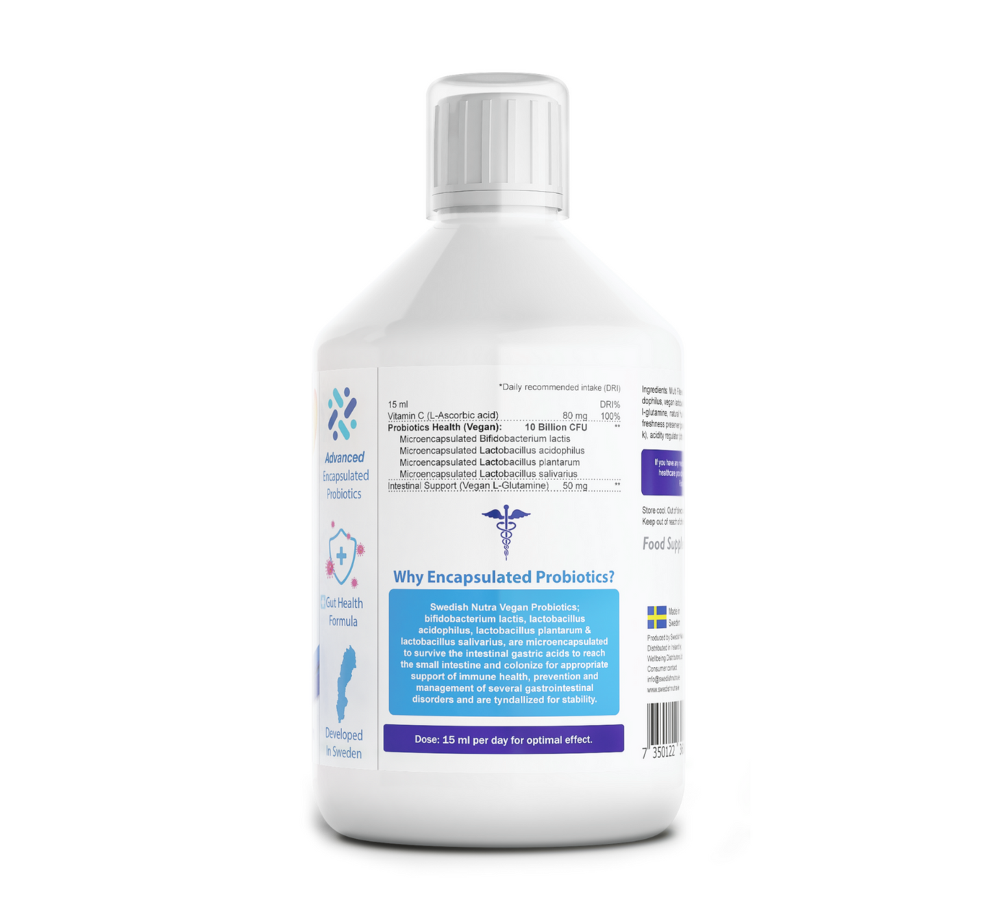 Probiotikë të kapsuluar Swdish Nutra *500ml